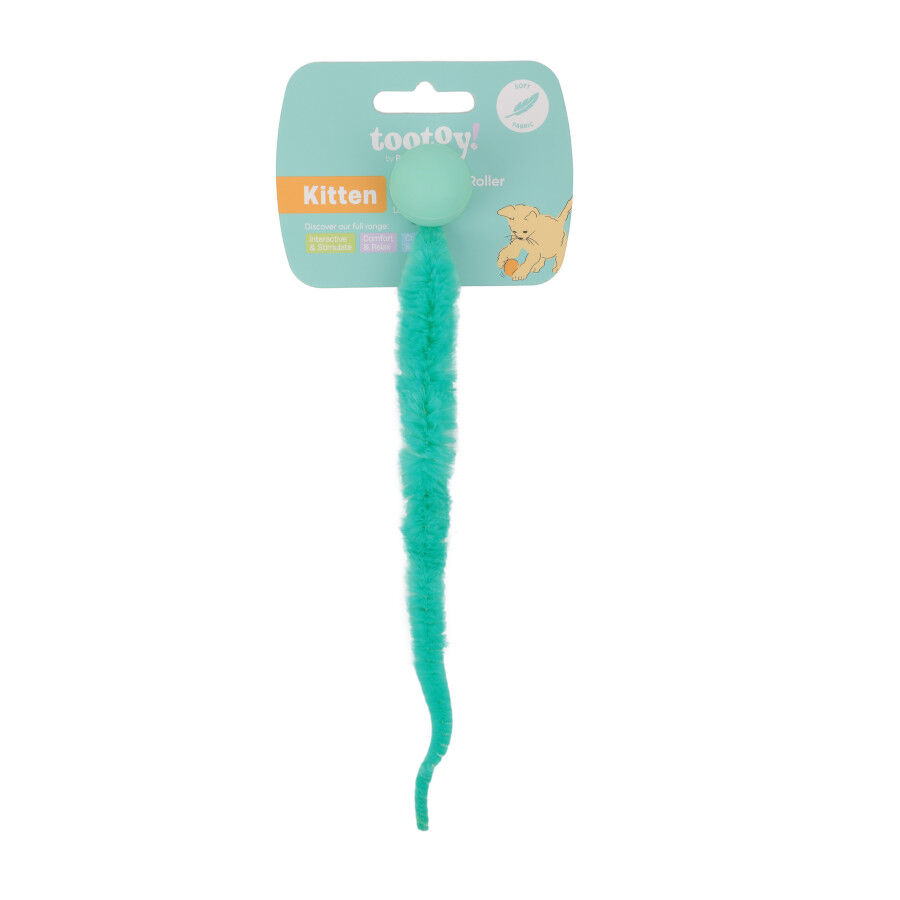 Tootoy! Pelota Interactiva con Cola Verde para gatos, , large Imagen numero 8